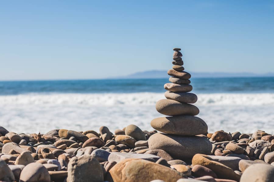 Achieving zen through yoga and meditation